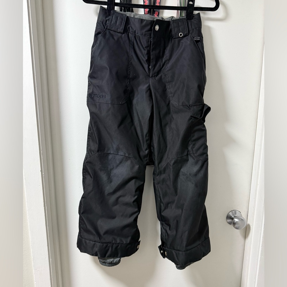 Kids Black Burton Snow Pants